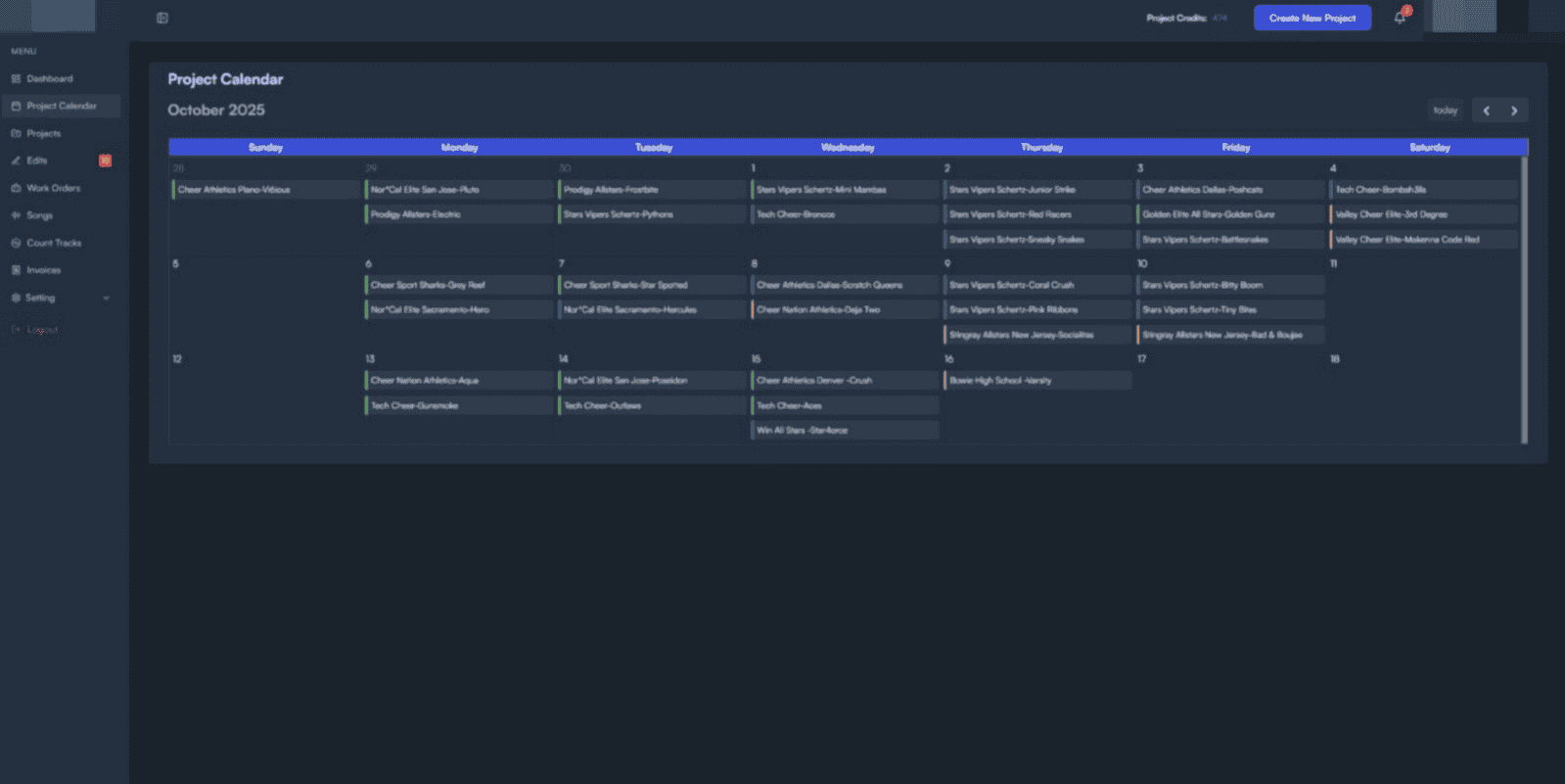 Music Management Platform