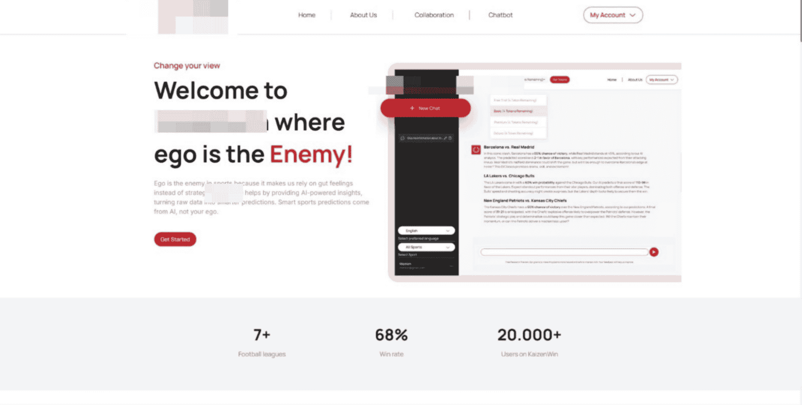 AI Sport Prediction Platform AI Sports Prediction Platform