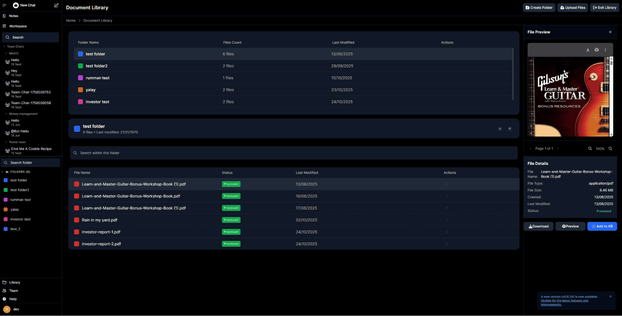Client Chatbot Platform
