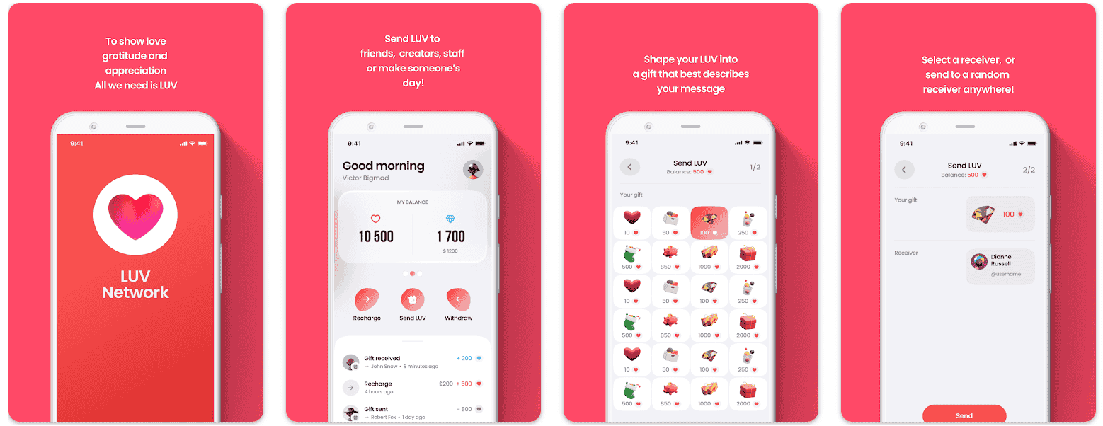 Reward Sharing and Social Payments App