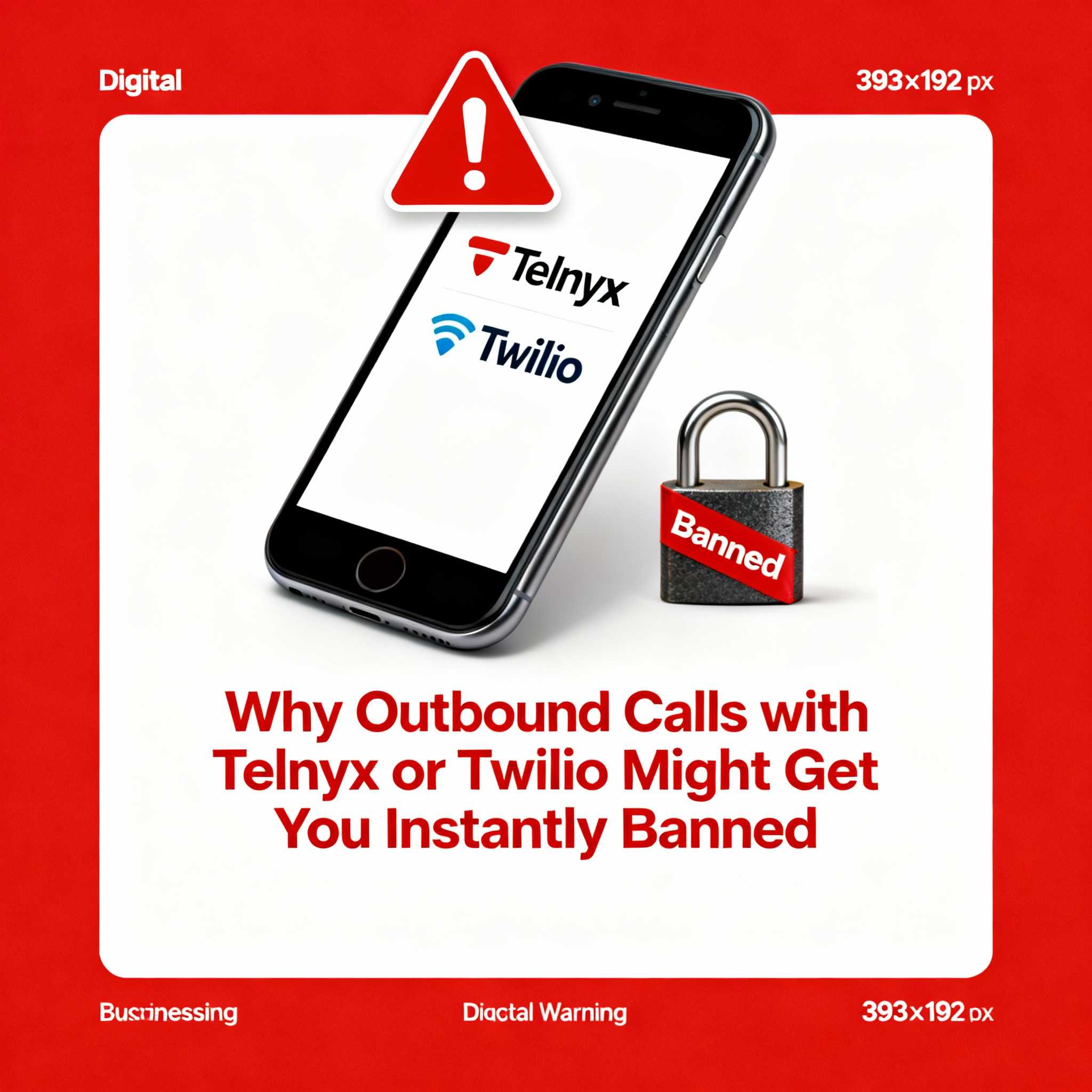 Avoid Bans: Telnyx/Twilio Calls