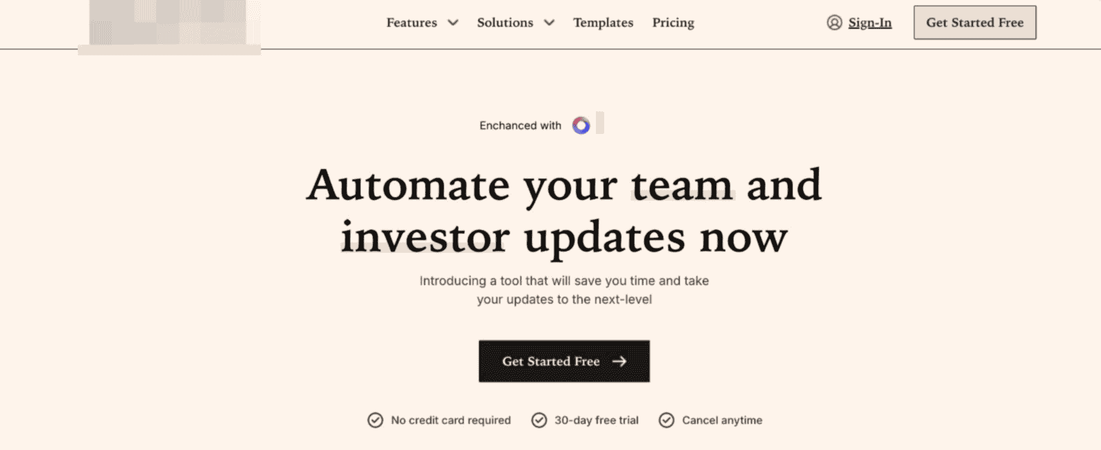 Startup Founder Update Platform Logo